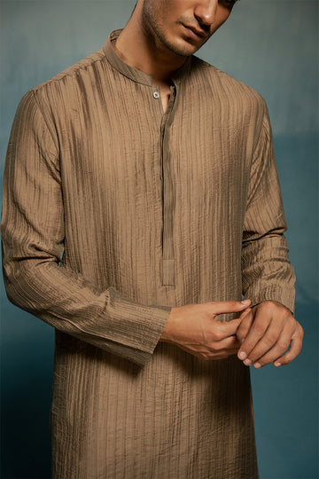 'Caramel' Kurta Pajama